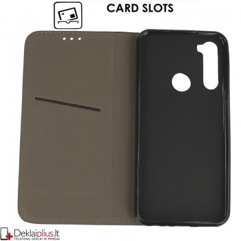 Telone smart magnet serijos atverčiamas dėklas - juodas (Xiaomi Redmi Note 8T) Telone smart magnet serijos atverčiamas dėklas - juodas (Xiaomi Redmi Note 8T)